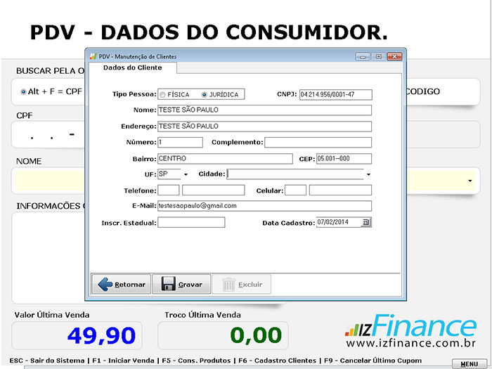 Tela de Ponto de Venda (PDV) - Imagem 10